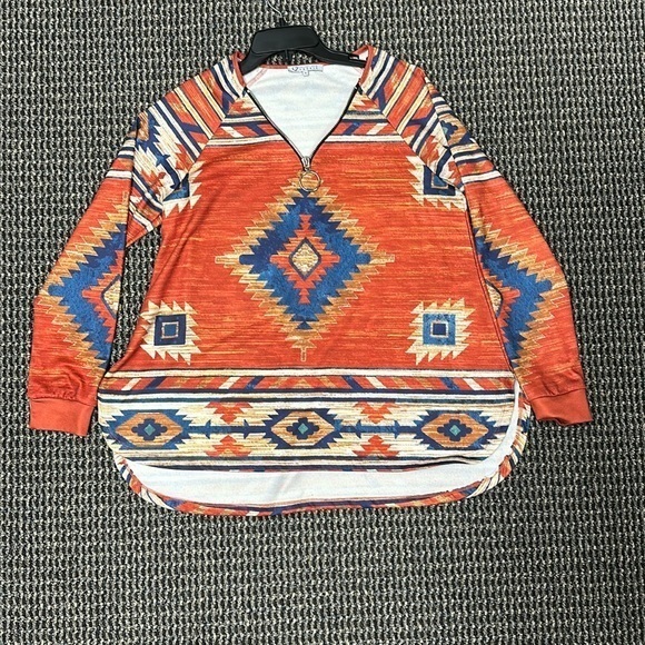 Wrangler Tops - Boutique Size Small Aztec Tunic